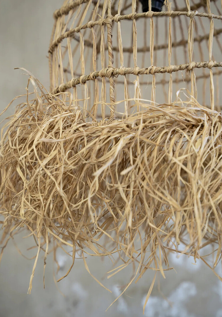 Bazar Bizar La Lámpara Colgante Casita - Natural - S