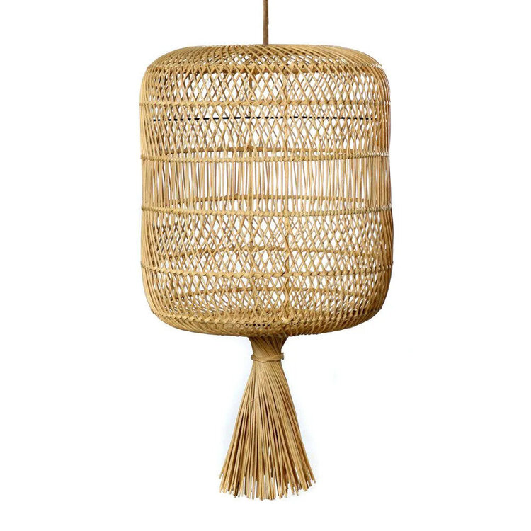 Bazar Bizar The Dumpling Floor Lamp - Pendant - Natural - L