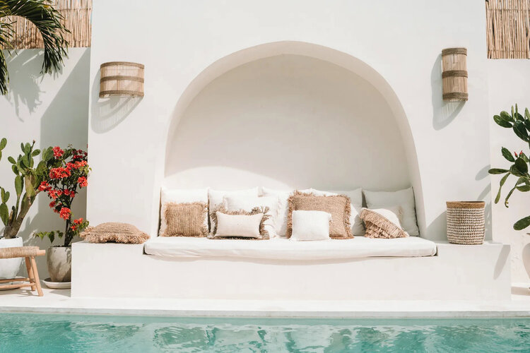 Bazar Bizar Die Jalal Applique Wandleuchte - Natur - M