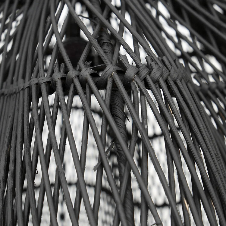 Bazar Bizar La Lampada A Sospensione Whipped - Nero - XL