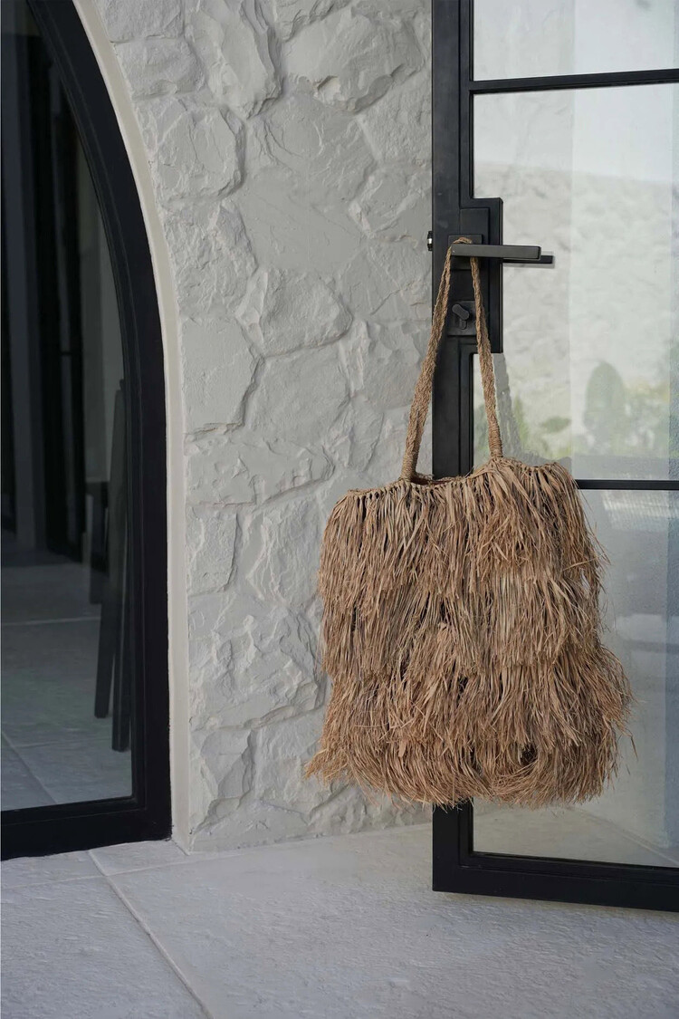 Bazar Bizar The Raffia Bahamas Tote - Natural