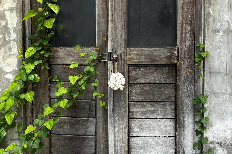 Bazar Bizar The Kai Shell Keychain - White