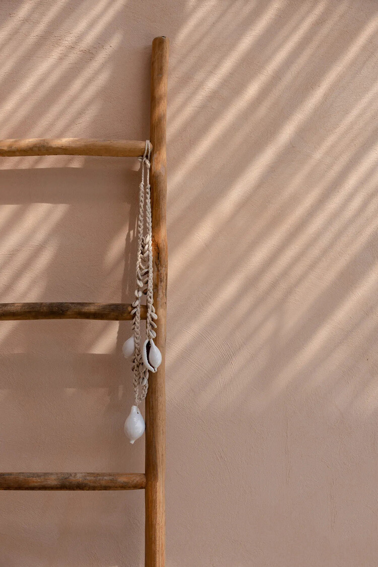 Bazar Bizar La Collana Con Conchiglie Di Cowrie Bianche - Bianco