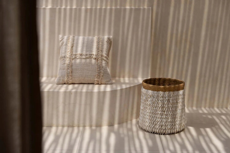 Bazar Bizar De Nomad Kussenhoes - Naturel