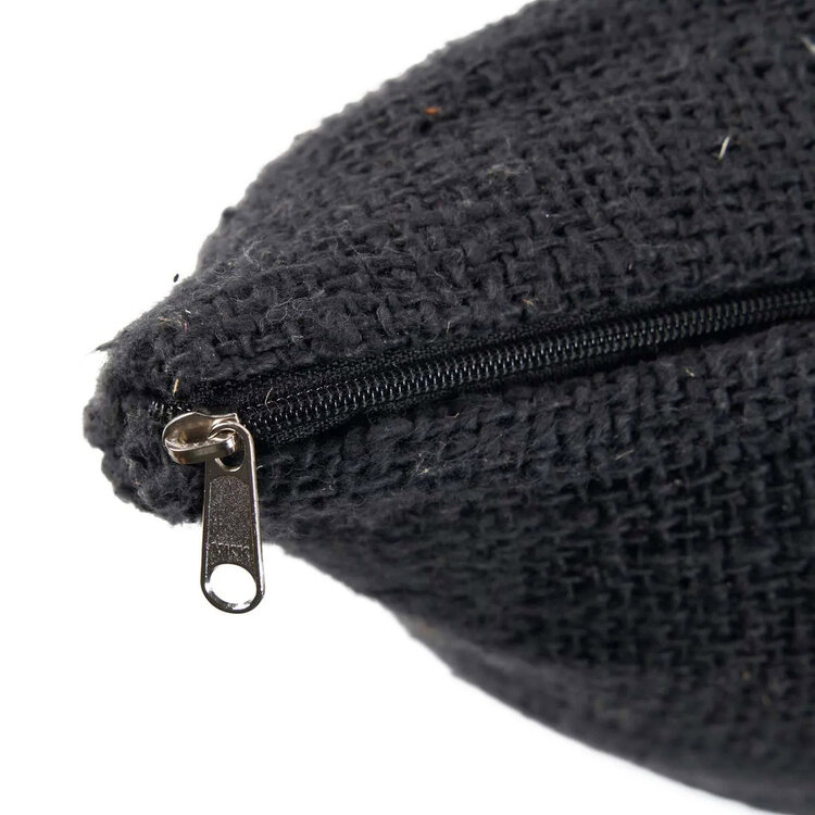 Bazar Bizar Housse de Coussin Drizle - Noir Blanc