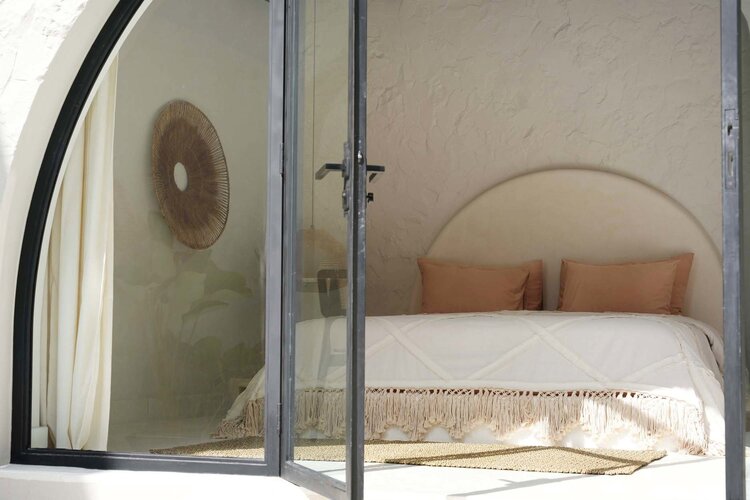 Bazar Bizar Manta para Cama Berber - Natural