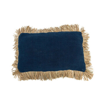 Bazar Bizar La Housse De Coussin Saint Tropez - Bleu Naturel - 30x50