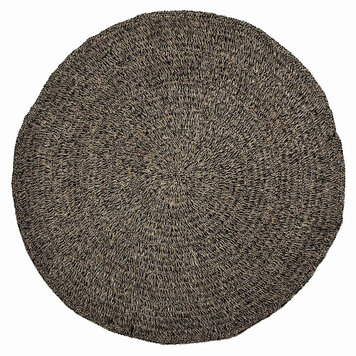 Bazar Bizar Le Tapis Seagrass - Naturel Noir - 200
