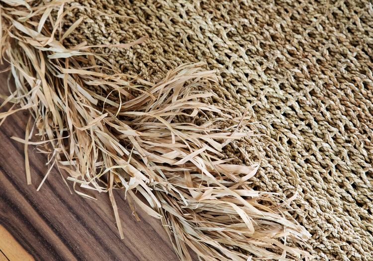 Bazar Bizar Le Tapis Fringed - Naturel - 180x240