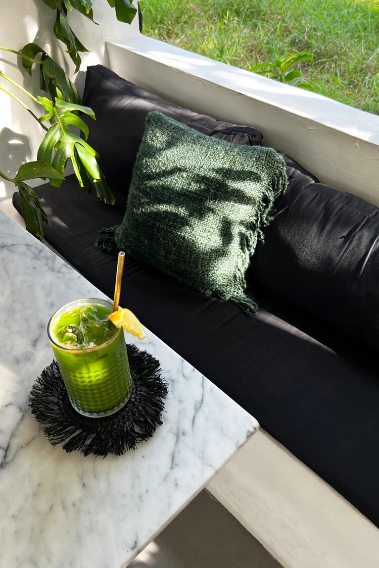 Bazar Bizar La Housse De Coussin Oh My Gee - Vert Forêt - 40x40