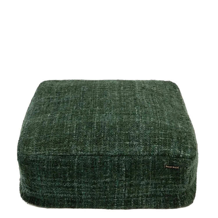 Bazar Bizar The Oh My Gee Pouffe - Forest Green