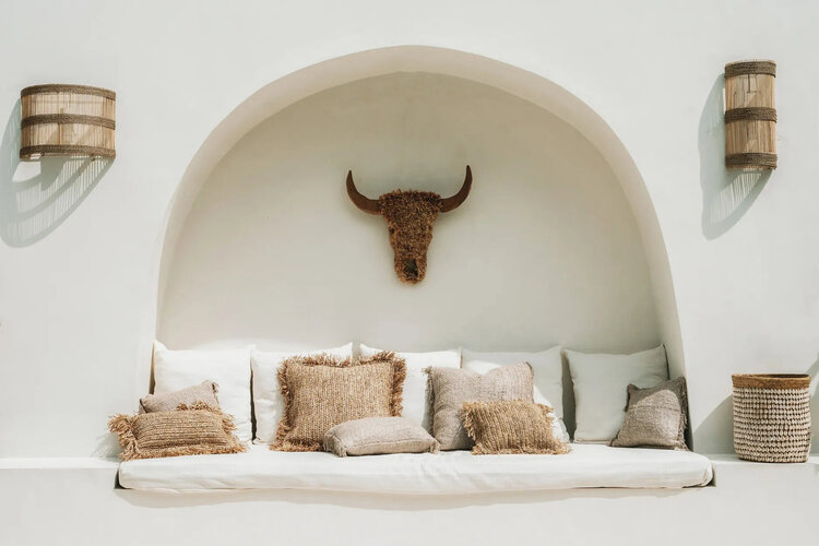 Bazar Bizar The Jalal Wall Applique - Natural - M