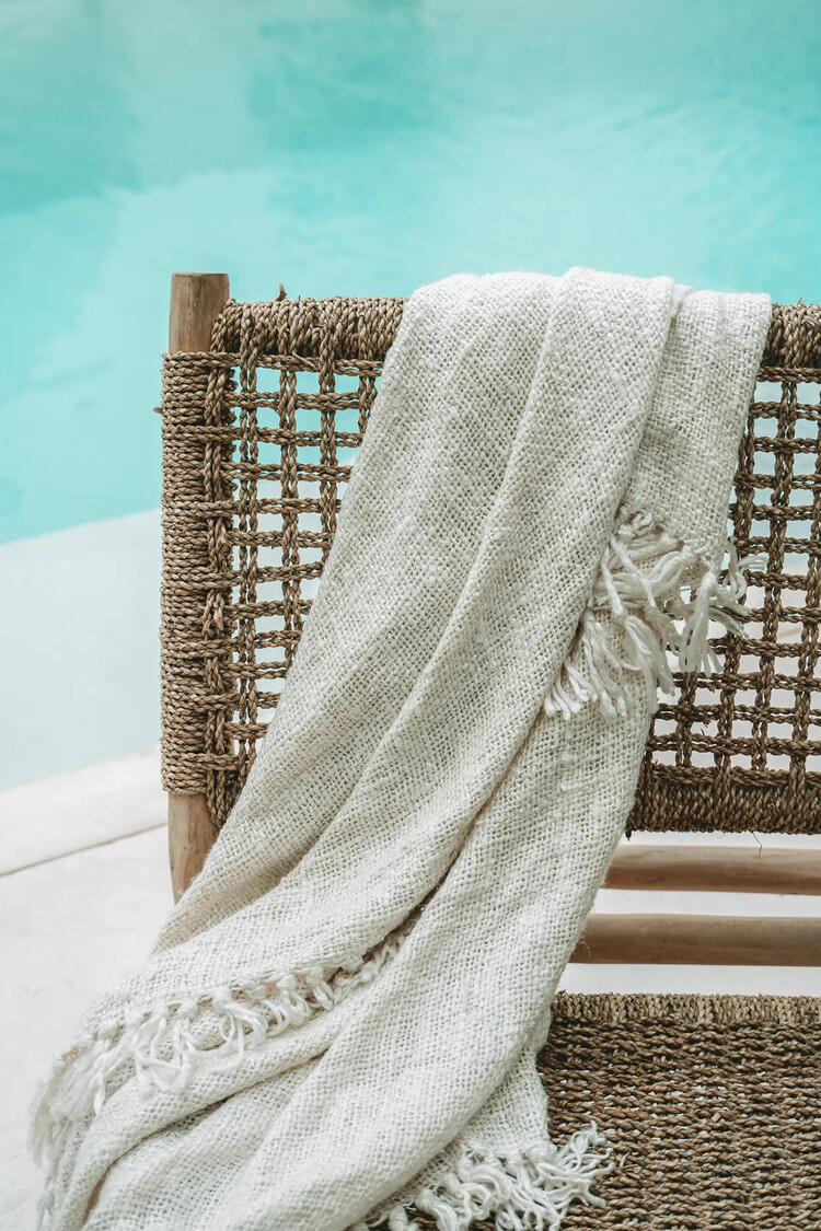 Bazar Bizar The s'il vous Plaid - Cream