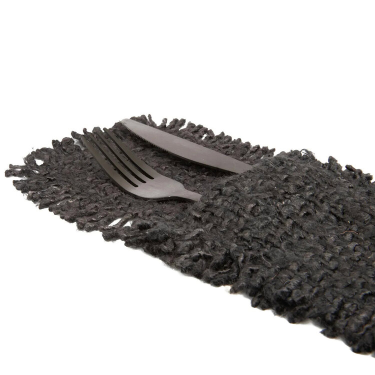 Bazar Bizar The Oh My Gee Cutlery Holder - Black Navy - Set of 4