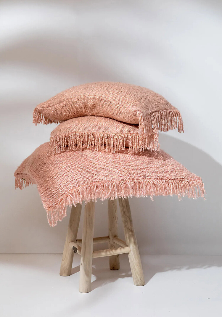 Bazar Bizar The Oh My Gee Cushion Cover - Salmon Pink - 60x60