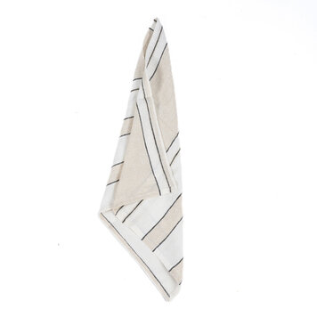 Bazar Bizar La Serviette Provence - Natural Black White - 45x45
