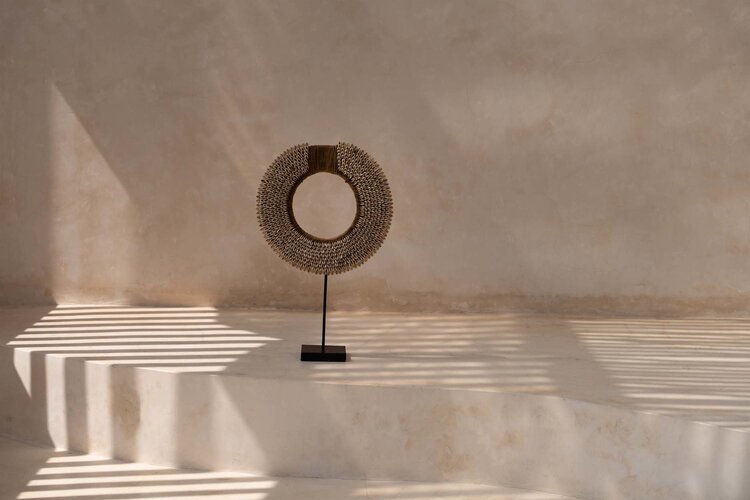 Bazar Bizar La Conchiglia Réunion su Supporto - Naturale