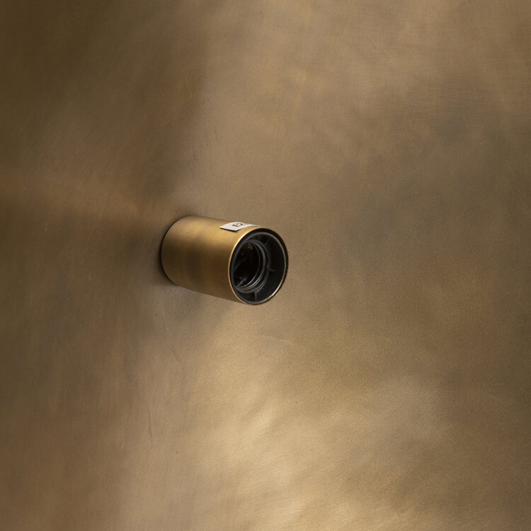 Bazar Bizar La Lampada A Sospensione Fortune Cookie - Brass - L