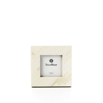 Bazar Bizar Het Nomad Ivory Frame - Crèmewit - 10x10