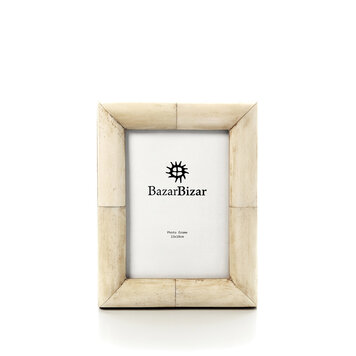 Bazar Bizar Das Wabi Bone Frame - Creme - 13x18