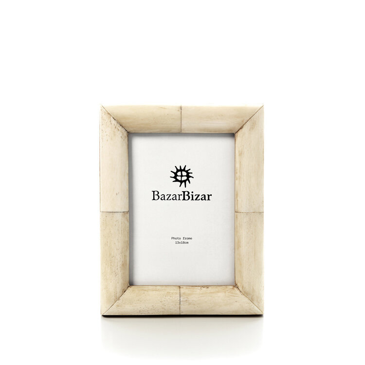 Bazar Bizar Het Wabi Bone Frame - Crème - 13x18