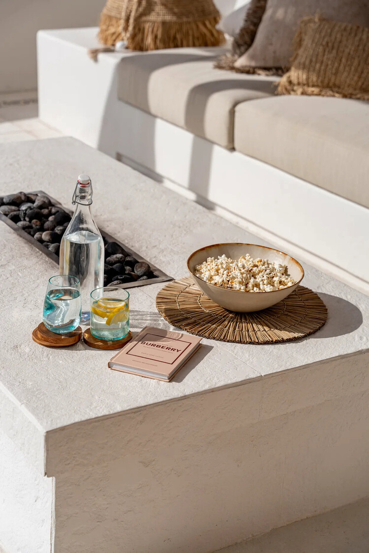 Bazar Bizar De Teak Root Boho Onderzetter