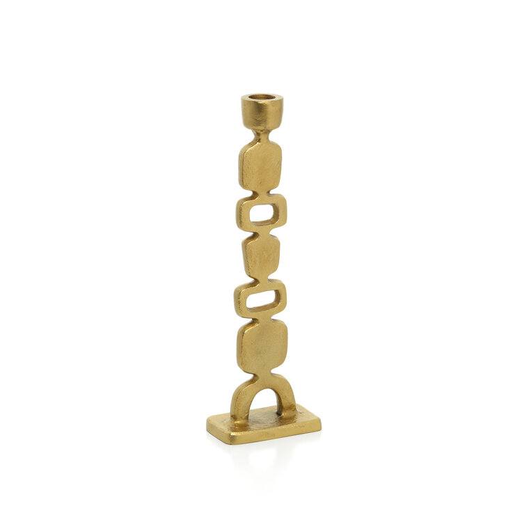 Bazar Bizar The Totemo Candle Holder - Gold - M