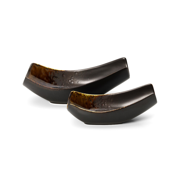 Bazar Bizar The Merapi Serving Bowl - Brown - M