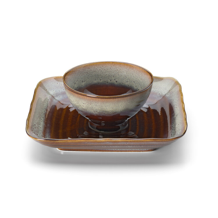 Bazar Bizar El Cuenco Smoked Horizon - Marrón Gris - S