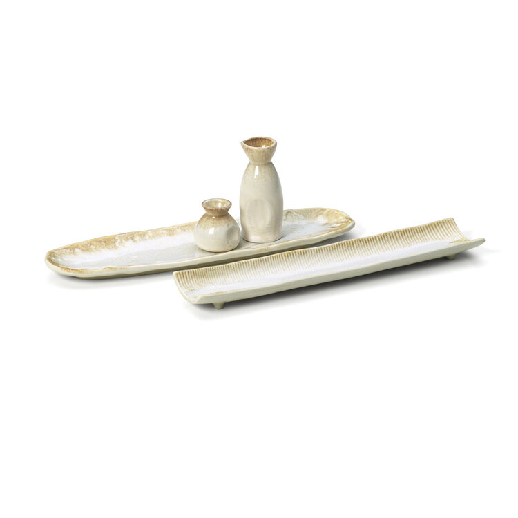 Il Vassoio Lungo Da Rocha - Bianco Miele