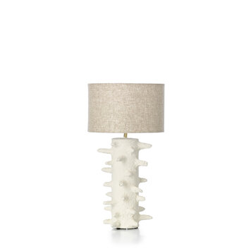 Bazar Bizar La Lampe de Table Spiketacular - Blanche - M