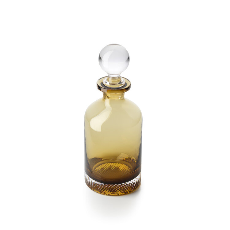 Bazar Bizar Die Dot Decanter Karaffe - Bernstein