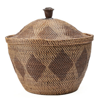 Bazar Bizar Le Panier de Rangement Crown - Brun Naturel
