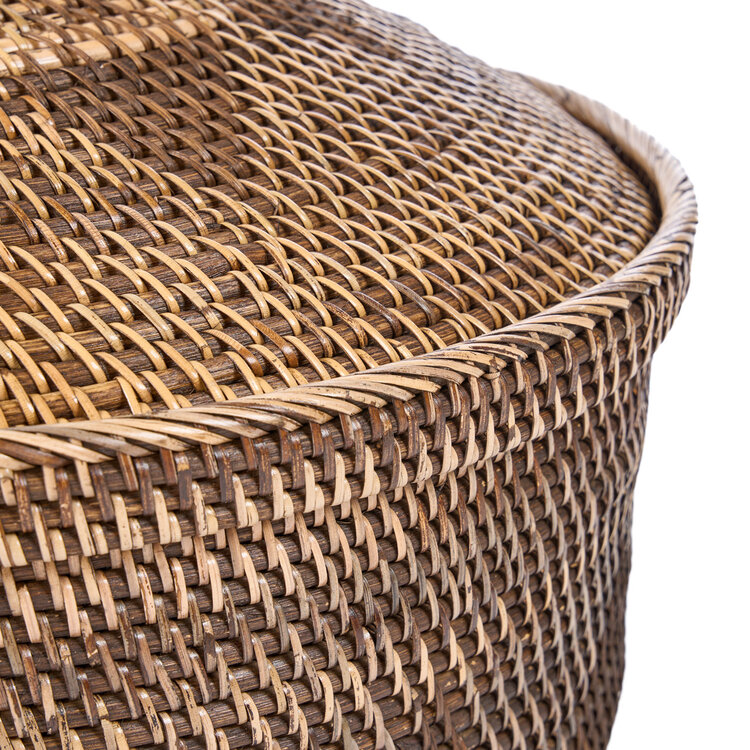 Bazar Bizar The Storage Crown Basket - Natural Brown