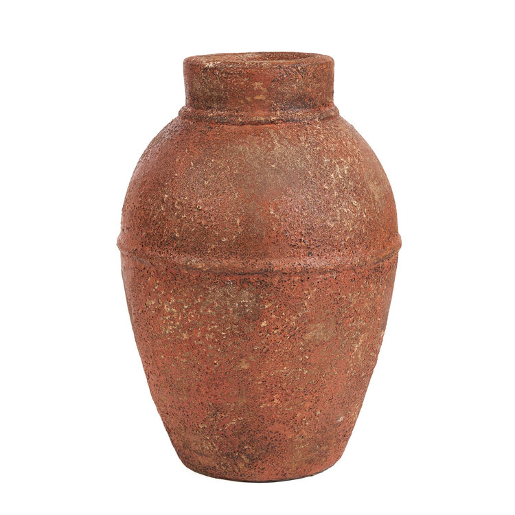 Bazar Bizar L’Amphora Rustica Vaso - Terracotta - L