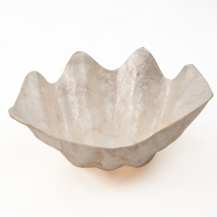 Bazar Bizar The Mother of Pearl Soap Dish - White - M