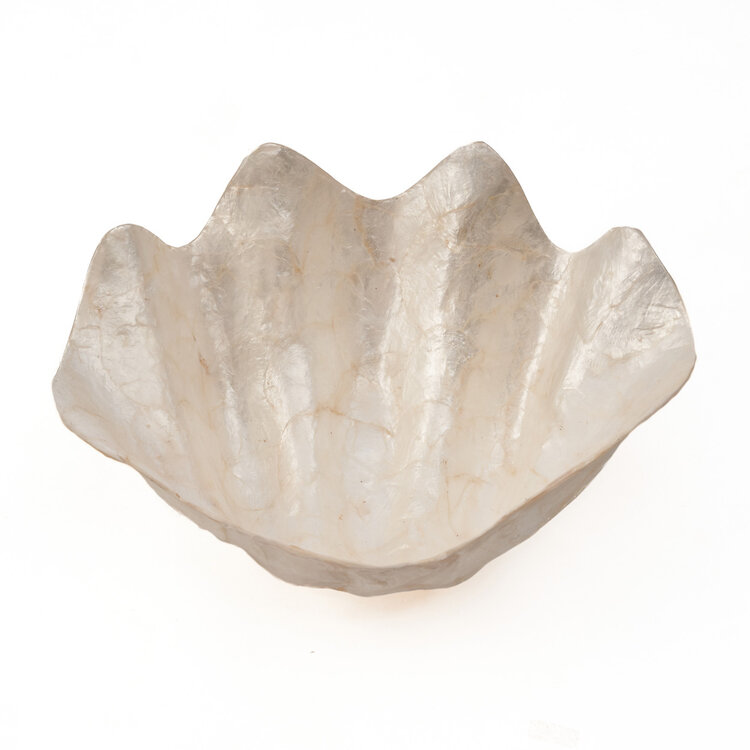 Bazar Bizar De Mother of Pearl Zeepschaal - Wit - M