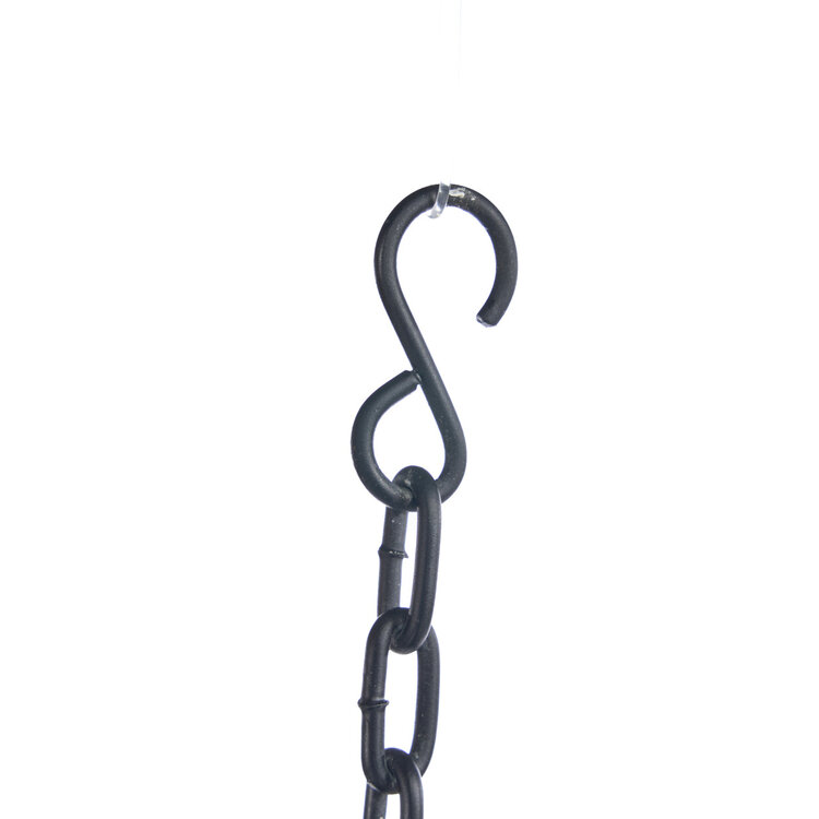 Bazar Bizar The Wooden Bead Dome Pendant - Black