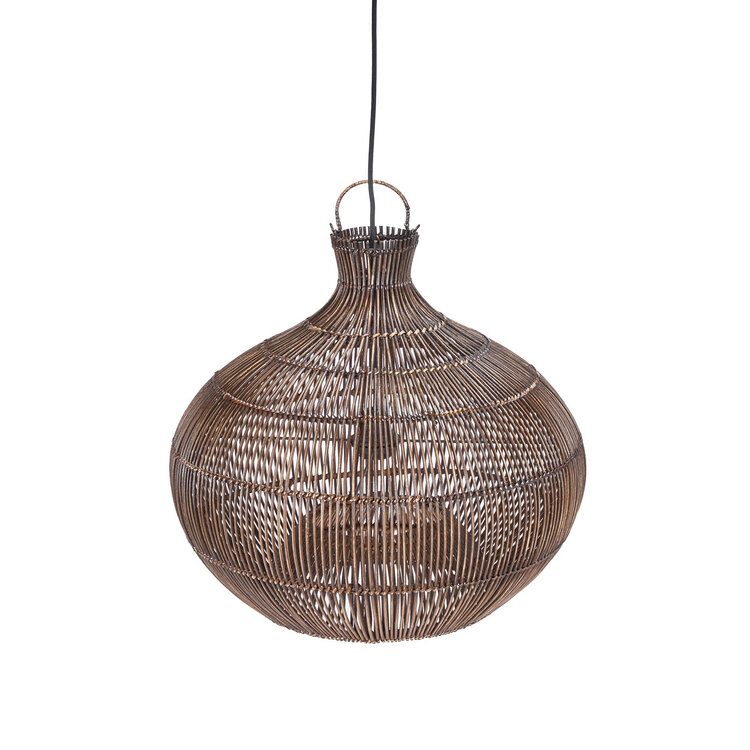 Bazar Bizar De Desert Gourd Hanglamp - Donker Walnoot - S