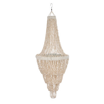 Bazar Bizar The Ocean Tower Shell Chandelier - Natural - L