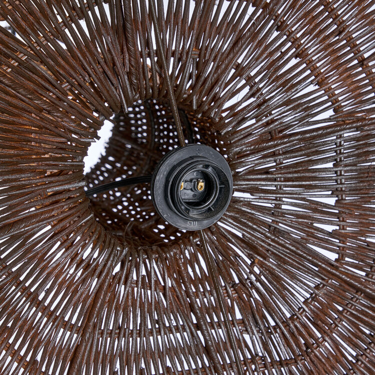 Bazar Bizar The Dome Pendant - Dark Walnut - XL