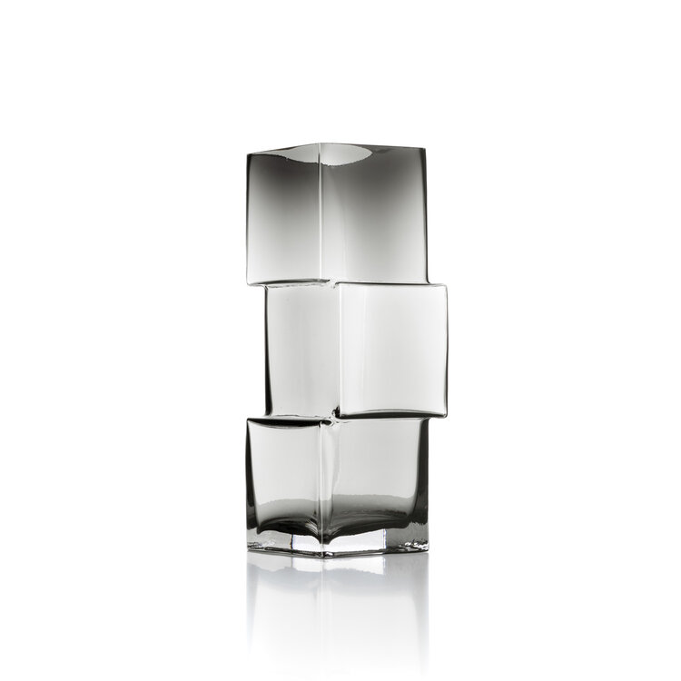 Bazar Bizar Die Rummikub Vase - Dunkelgrau - L