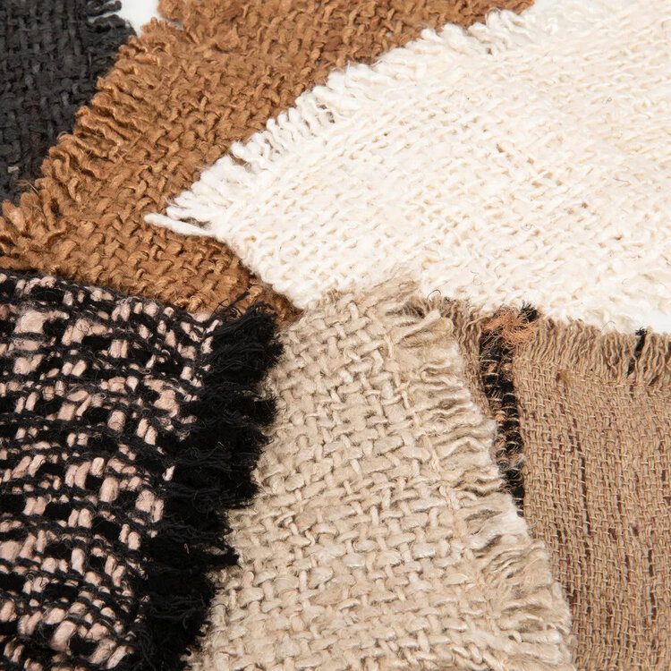 Bazar Bizar Het Oh My Gee Bestekzakje - Bruin - Set van 4