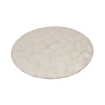 Bazar Bizar The Mother of Pearl Coaster - White