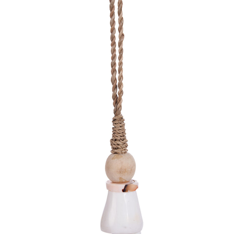 Bazar Bizar The Cone Shell Tassel - Natural White