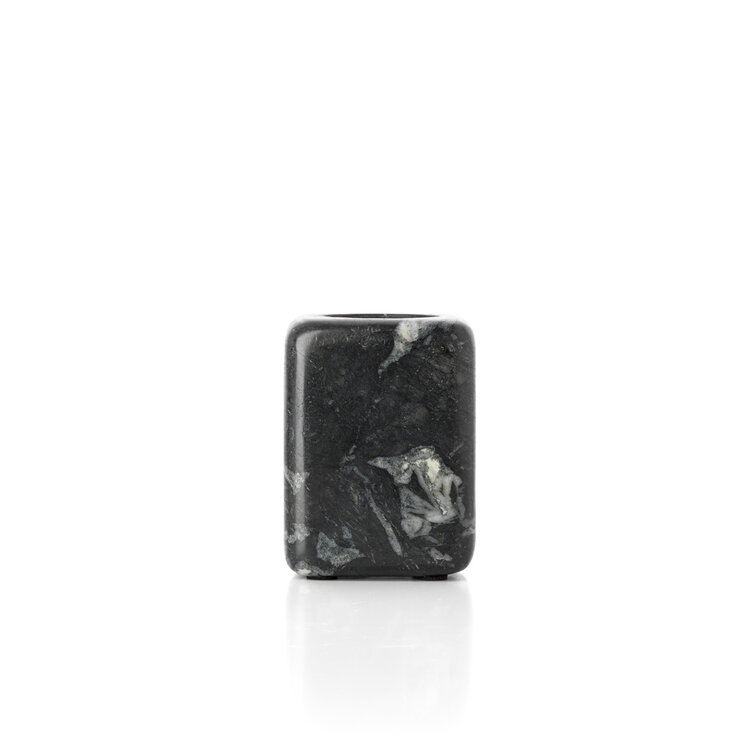 Bazar Bizar The Marble Tooth Brush Holder - Marine Black