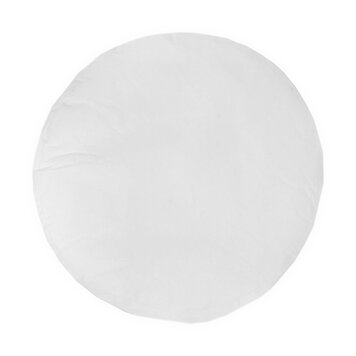 Bazar Bizar Pouf Intérieur Blanc Rond - Ø60