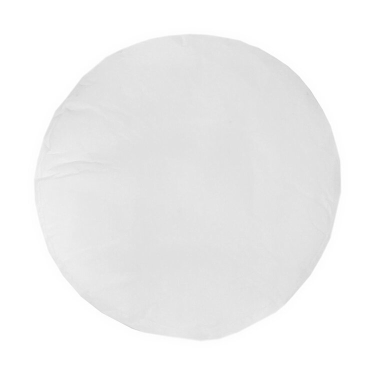 Bazar Bizar Pouf Intérieur Blanc Rond - Ø60