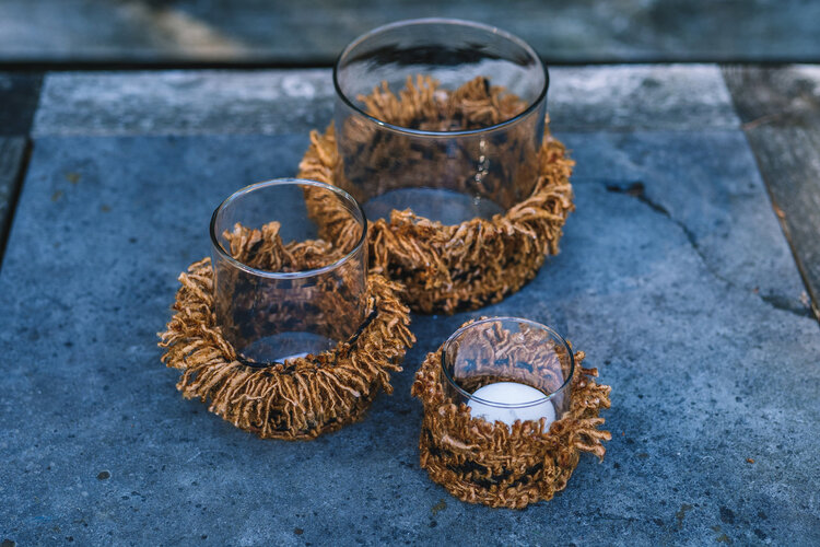 Bazar Bizar The Oh My Gee Candle Holder - Cinnamon Black - L