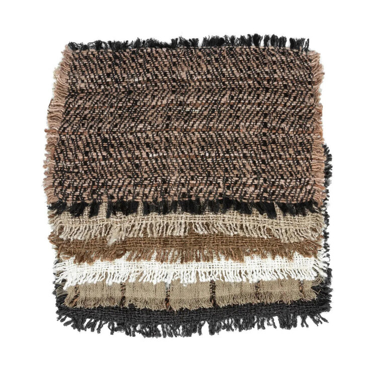 Bazar Bizar Il Set di 4 Tovagliette Oh My Gee - Nero Rame